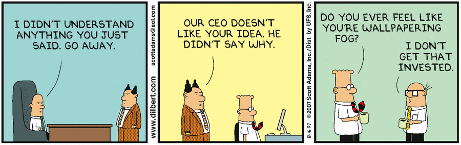 Dilbert Cartoon